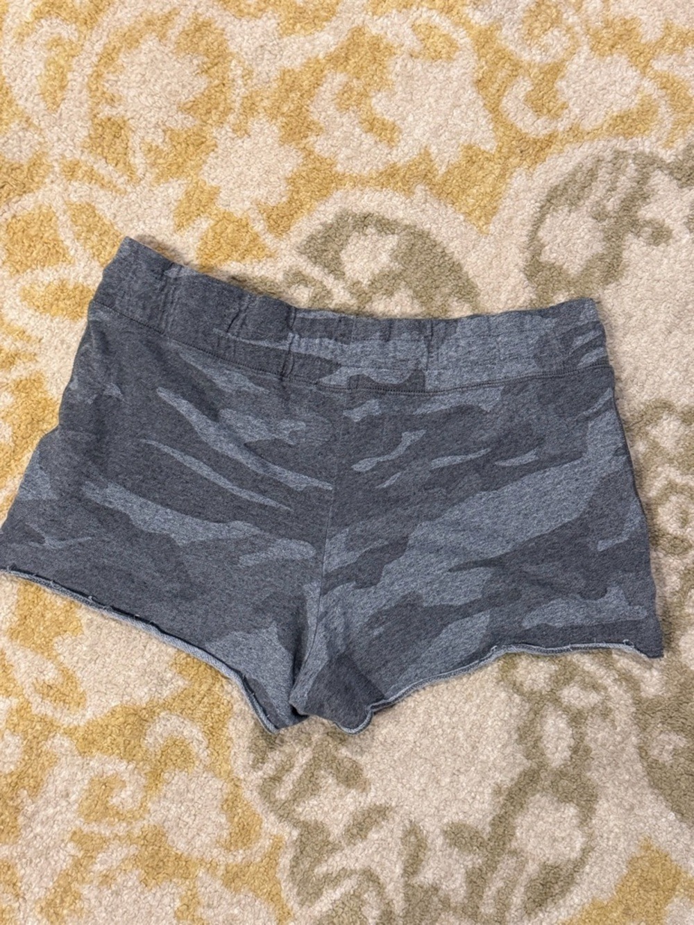League Gray Camo Athletic Shorts Women's - Picture 3 of 9